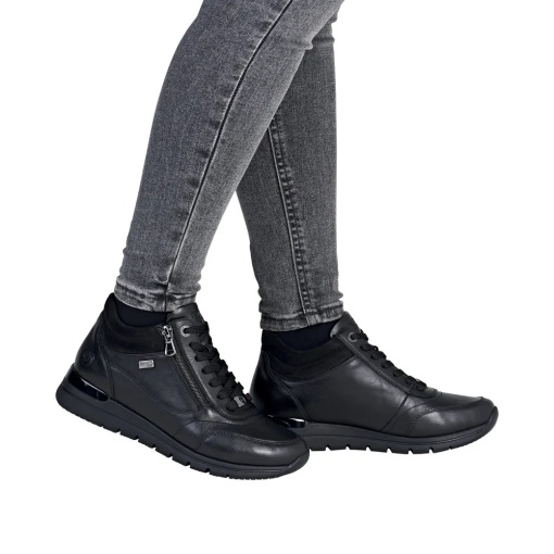 Ghete Remonte R6775-00 din Piele Naturală - Img 6