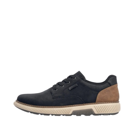 Pantofi barbati casual din material sintetic, Rieker B3317-00, negru - Img 8