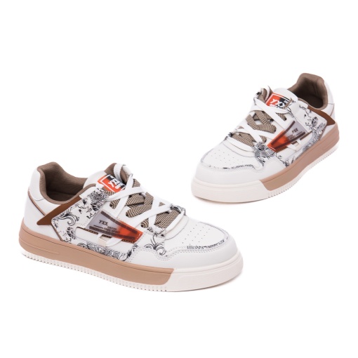 Pantofi barbati din piele naturala, Gryxx, 7R230413 03-N, bej - Img 2