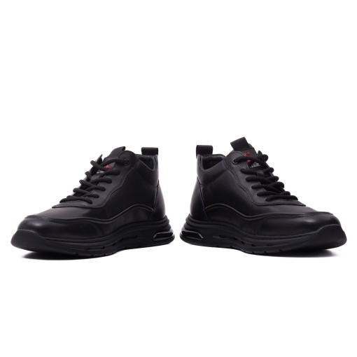 Pantofi barbati din piele naturala, Otter, 1E670019A 01-N, negru - Img 5