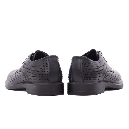 Pantofi barbati din piele naturala, Otter 28Z580015A 01-N, negru - Img 6