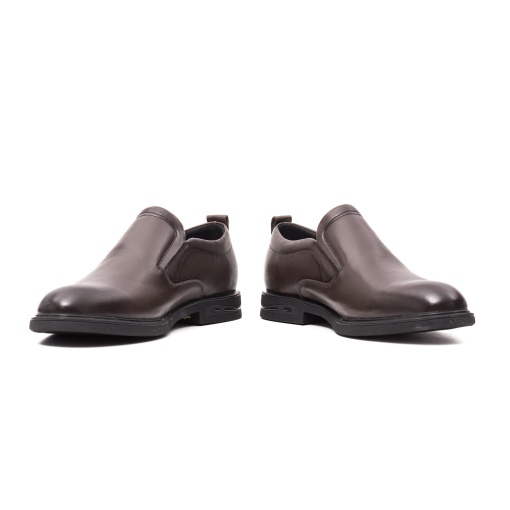 Pantofi barbati eleganti, piele naturala, E6E660001B-02, maro - Img 5