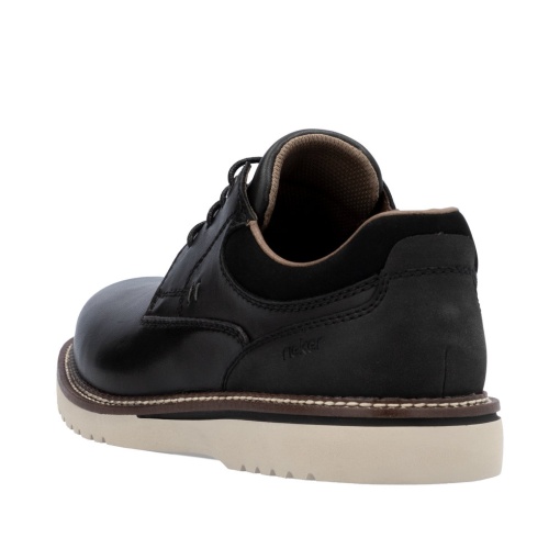 Pantofi barbati, piele naturala, 04501-00, negru - Img 3