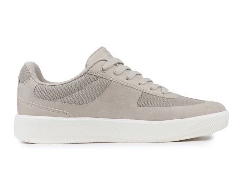 Pantofi barbati sport din material textil, Skechers ARCH FIT COURT BREAK 183400 NAT NATURAL, bej - Img 4