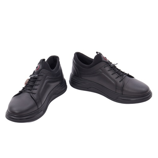 Pantofi casual barbati Otter OT503 01-N, negru - imagine 4
