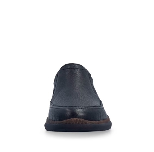 Pantofi Casual Bărbați Rieker 10454-00 Negri - Piele Naturală - Lățime H (Extra Wide) - Img 5