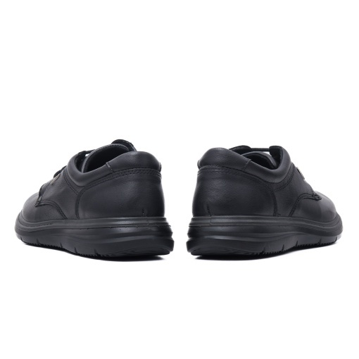 Pantofi casual cu siret, IMAC, IC201448 01-N, negru - Img 6