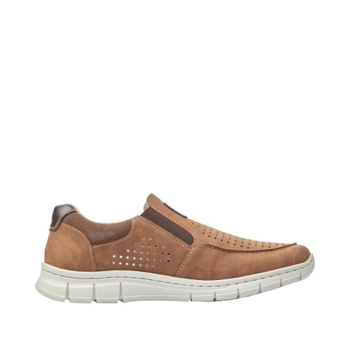 Pantofi casual vara din piele ecologica barbati B7766-24 - Img 7