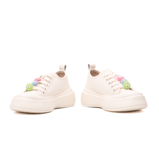 Pantofi dama casual, piele naturala, 6LMQ60013C 13-N, alb - Img 5