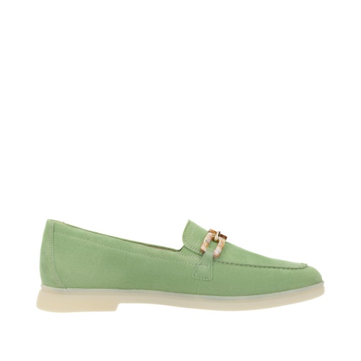 Pantofi dama casual, Remonte D2F00-52 din piele naturala, verde - Img 6
