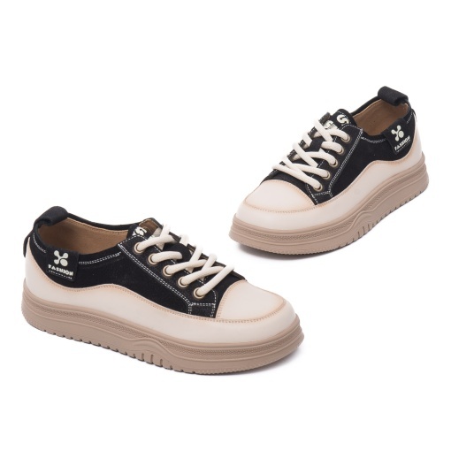 Pantofi dama sport din piele naturala, Feeling, 6675, negru - Img 2