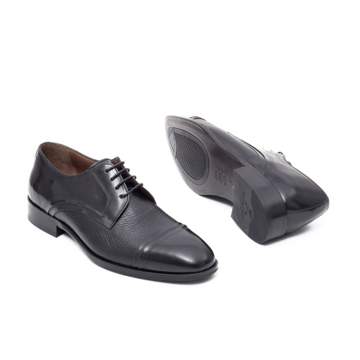 Pantofi eleganti din Piele de Cerb Le Colonel Negru OC48470 01-N - Img 5