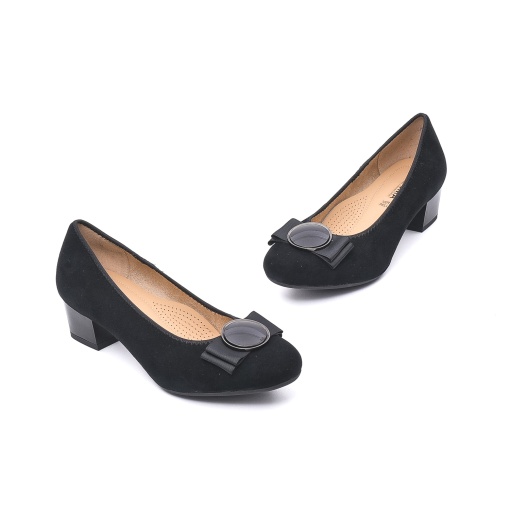 Pantofi eleganti piele naturala de antilopa, JIJI50048B 01-I - Img 2