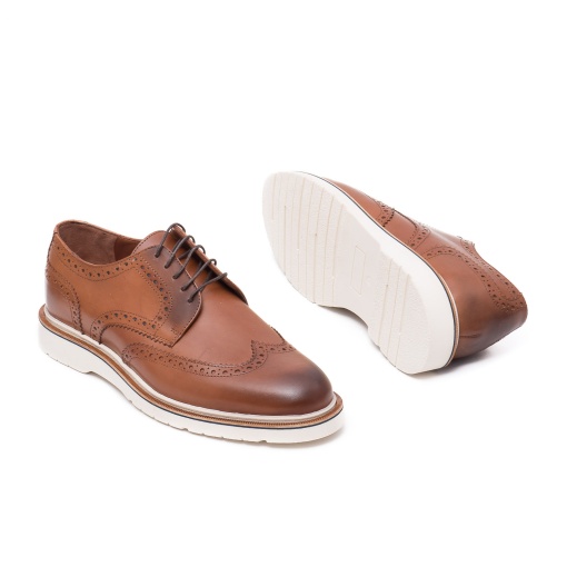 Pantofi Oxford piele naturala M 538 - Img 5