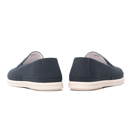 Pantofi vara bărbătești Otter J2J260015C 42-N din piele naturala, bleumarin - Img 6