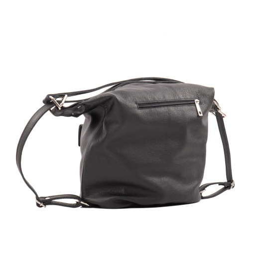 Poseta dama, piele naturala, DUO M205 Negru - Img 3
