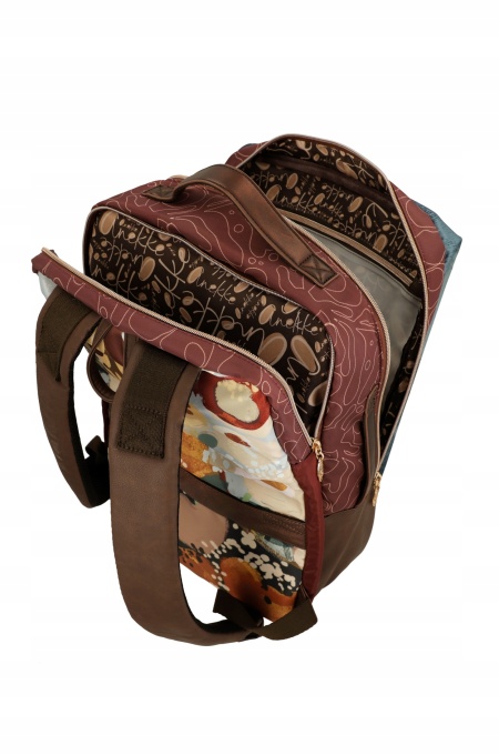 Rucsac damă TRAVEL TULIP din material textil, Anekke 43575-001 Multicolor - Img 8
