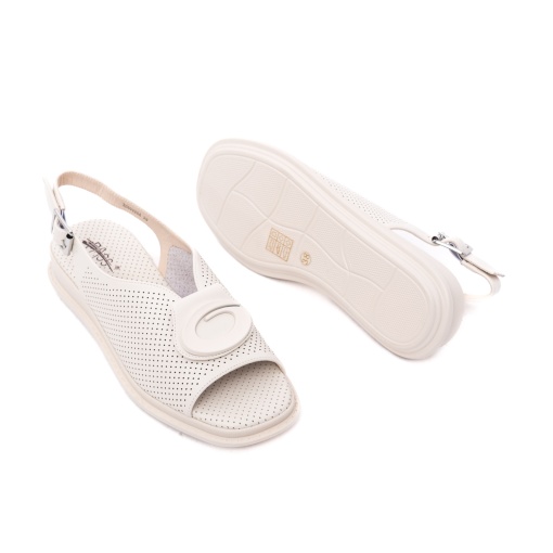 Sandale dama, PASS Collection, 7QXS60026A 52-N, crem - Img 3