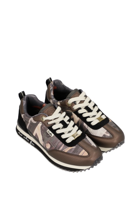 Sneakers damă din piele Anekke New York 43308-685 Black - Img 5