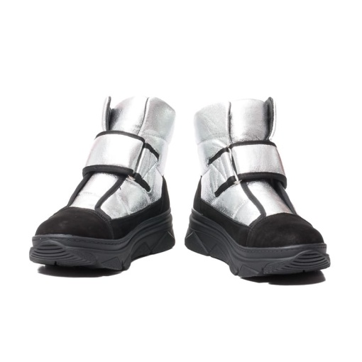 Botine dama casual, piele naturala intoarsa, T29267-1-1 18-Z - Img 5