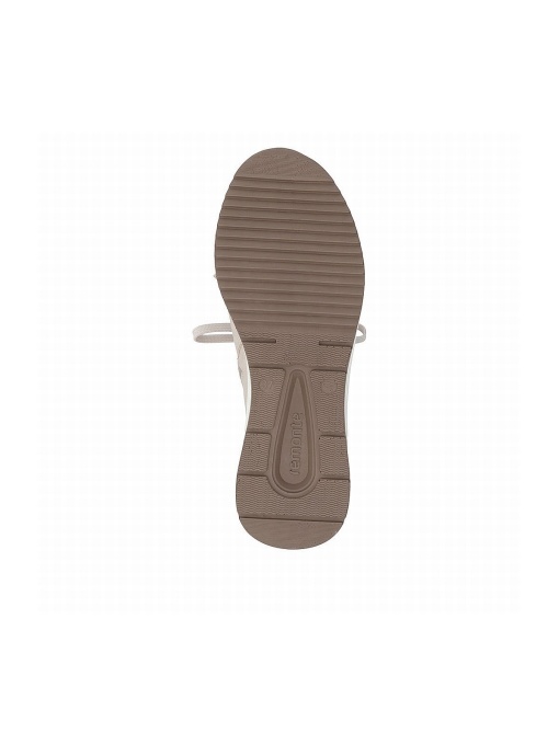 Botine dama din piele naturala, Remonte D0T81-60, bej - Img 5