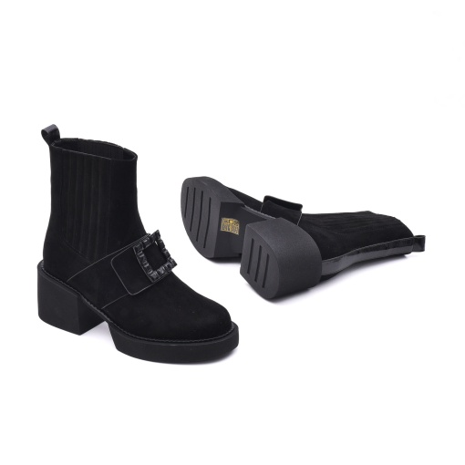Botine dama elegante, piele naturala, K3K350088 01-I - Img 5