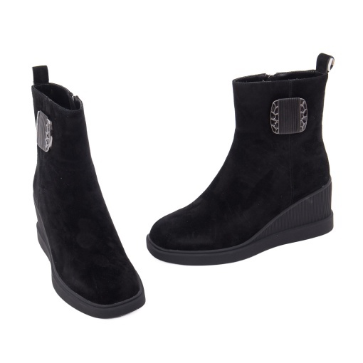 Botine dama Epica 1K390028 01-I, negru - imagine 2