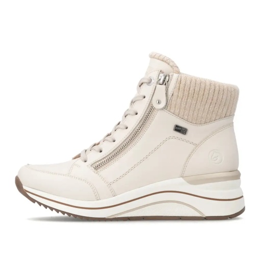 Botine dama Remonte D0T77-60, bej - profil exterior