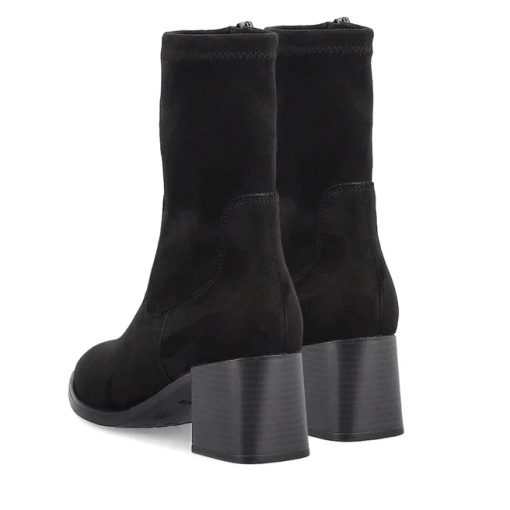 Botine elegante, D0V70-01, negru - Img 3
