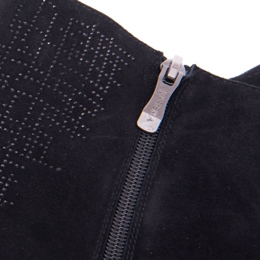 Cizmulite dama din piele intoarsa, Karisma JG101-8-952-N208 01-I, negru - Img 4