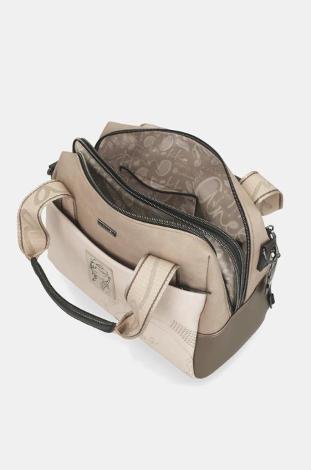 Geantă Damă Anekke 42751-177 - Design Artistic cu Strasuri - 28 cm - Img 9