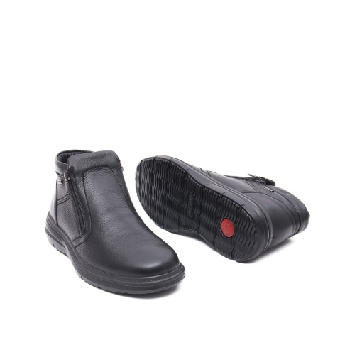 Ghete barbati piele, IC201488 01-N, negru - Img 3