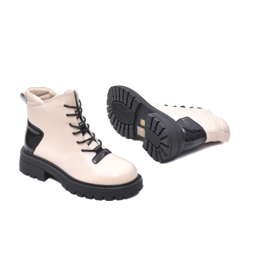 Ghete casual, piele naturala, 7MJH50013B 52-N - Img 5