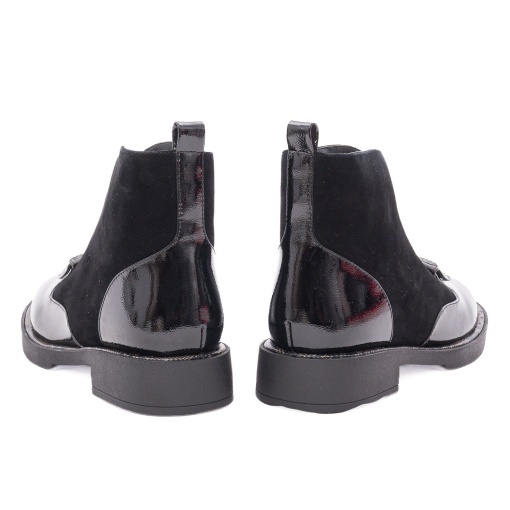 Ghete dama din piele intoarsa, Epica 3A206-M121B-T139A 01-I, negru - Img 5