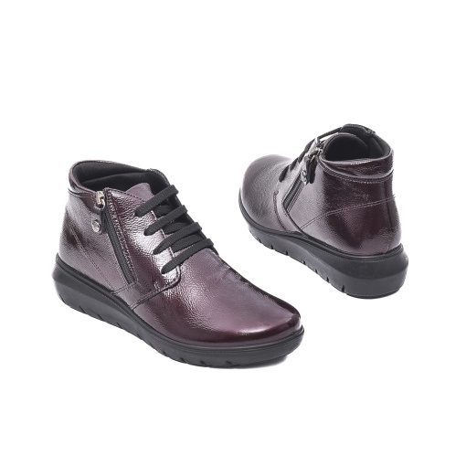 Ghete dama piele naturala naplac, IC656010 23-L - Img 6