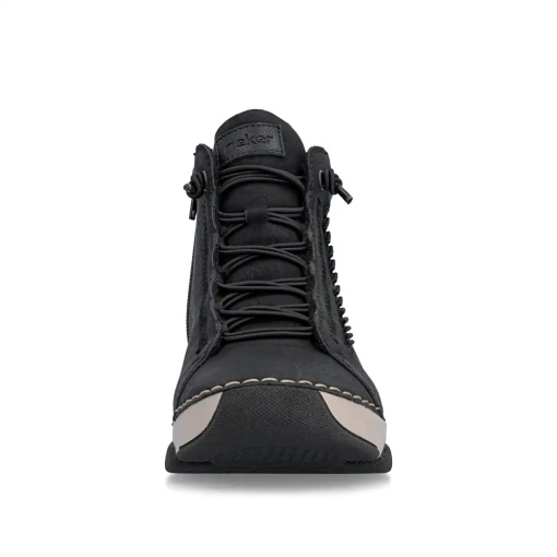 Ghete dama Rieker 45912-00, negru - imagine 5