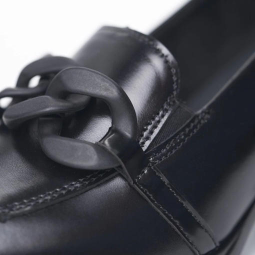 Mocasini dama din piele naturala, D0V00-01 - Img 3