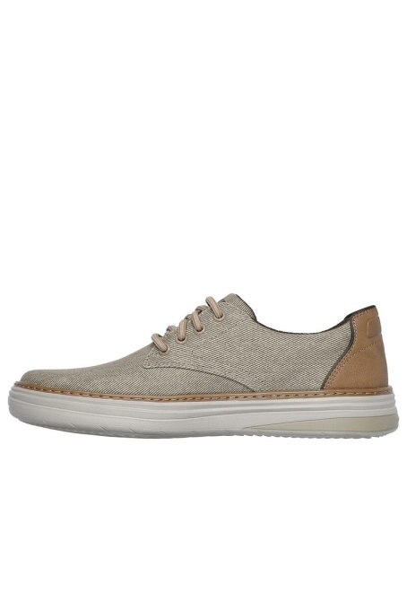 Pantofi barbati casual din material textil, Skechers HYLAND - RATNER 205135 KHK KHAK, kaki - Img 2