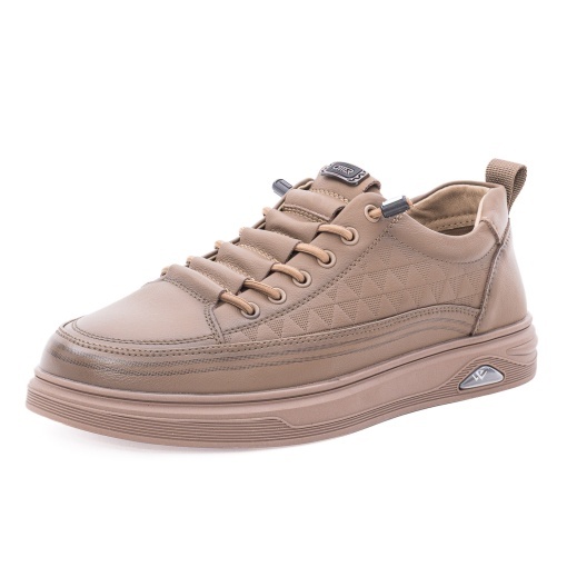 Pantofi barbati casual din piele naturala, Otter 2T6106 B2-N, taupe - Img 2