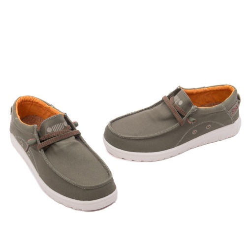 Pantofi barbati casual, JEEP JM61111A 020 SAMOA WALLABEE, olive - Img 2