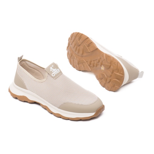 Pantofi barbati casual, textil, V2V260003C-03, bej - Img 4
