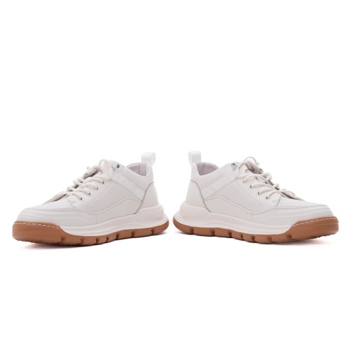 Pantofi barbati de vara din piele naturala, Otter 7CCJ80005A 13-N, alb - Img 5
