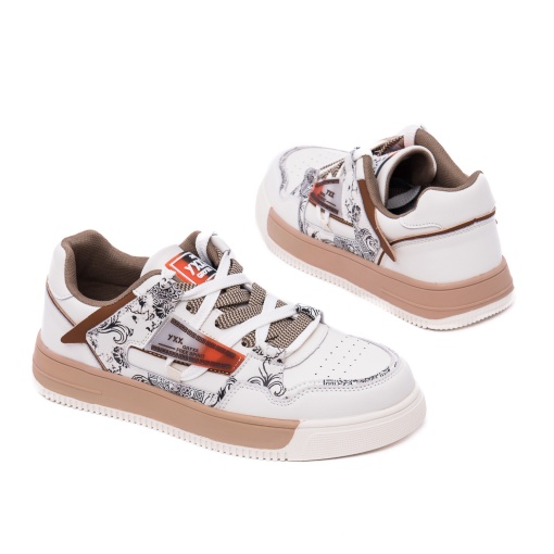 Pantofi barbati din piele naturala, Gryxx, 7R230413 03-N, bej - Img 3