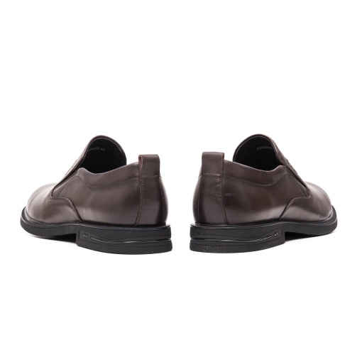 Pantofi barbati eleganti, piele naturala, E6E660001B-02, maro - Img 6
