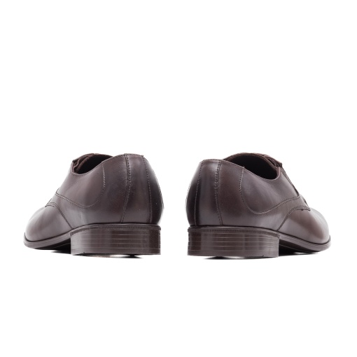 Pantofi barbati piele, 690 RED WOOD, maro - Img 7