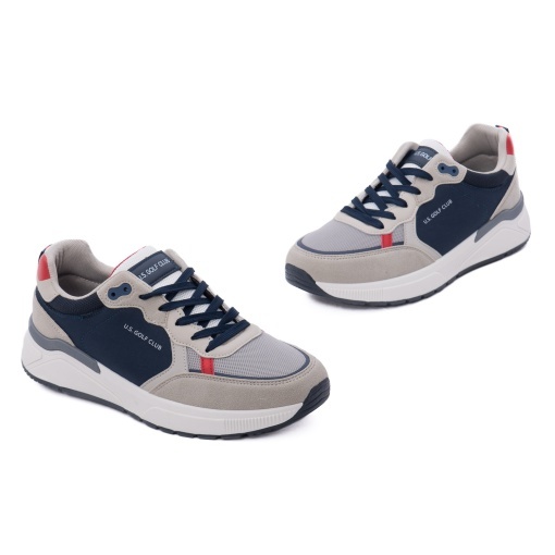 Pantofi barbati sport din piele ecologica, POLO U.S. GOLF, S26-A00US4614 400 NAVY, bleumarin - Img 2