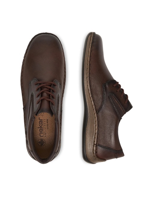 Pantofi Casual Bărbați Rieker 05211-25 Maro - Piele Naturală - Lat - Img 3