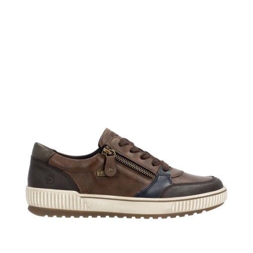 Pantofi casual dama stil Sneakers, piele naturala, D0701-22 - Img 4