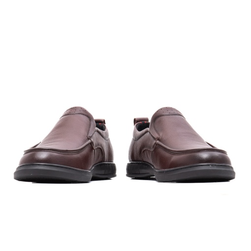 Pantofi casual, piele naturala, E6E600033B C4-N, maro - Img 5