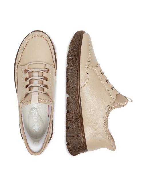 Pantofi Casual Rieker Slip-On N1357-60,Bej - Img 3